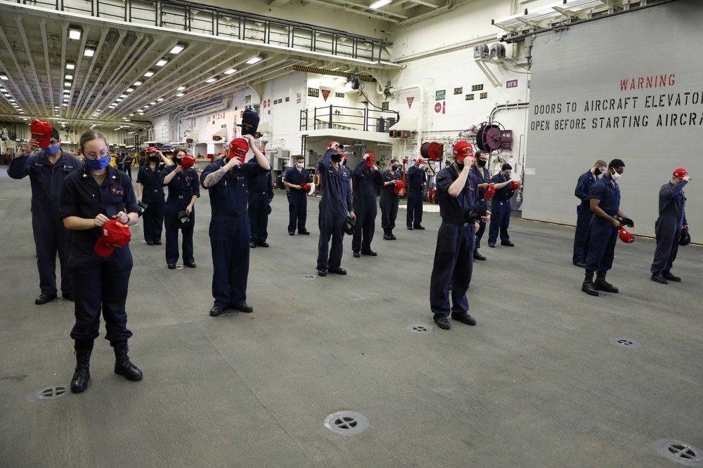 USS Tripoli (LHA 7) Flying Squad