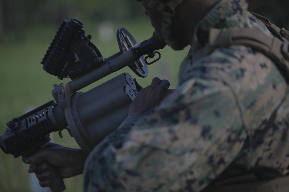 3rd Force Recon Grenade Launcher Range