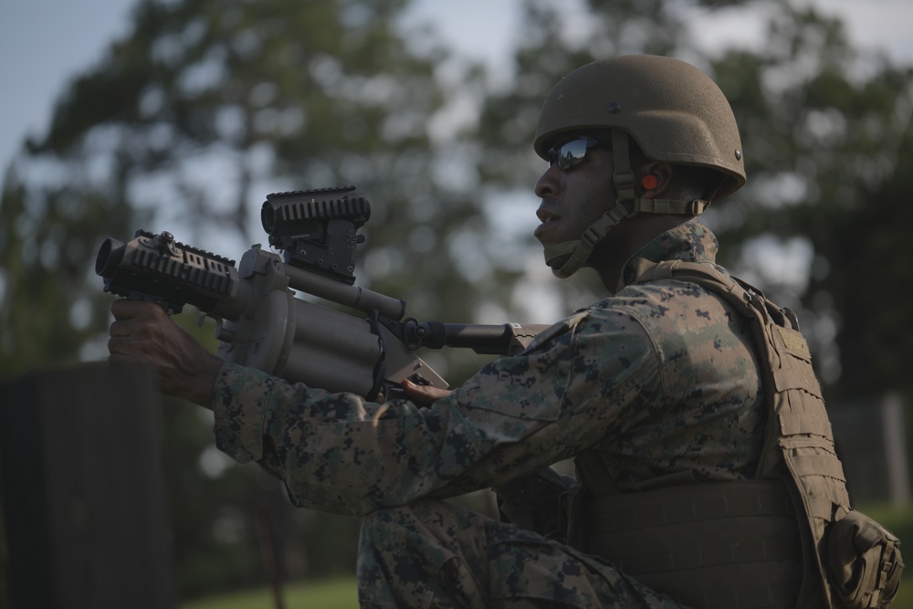 3rd Force Recon Grenade Launcher Range