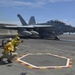 U.S. Navy Aircraft Carrier Conducts Flight Operations