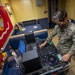 U.S. Marine Prepares DJ Sound Equipment