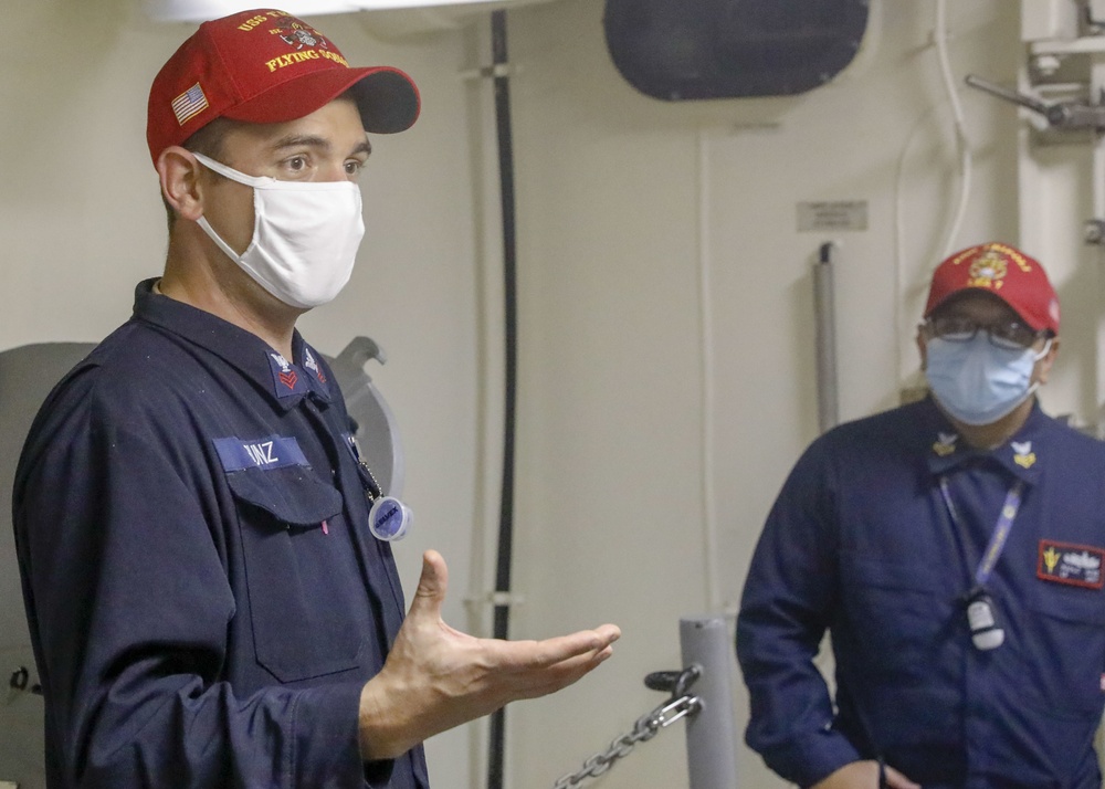 USS Tripoli GQ Drills