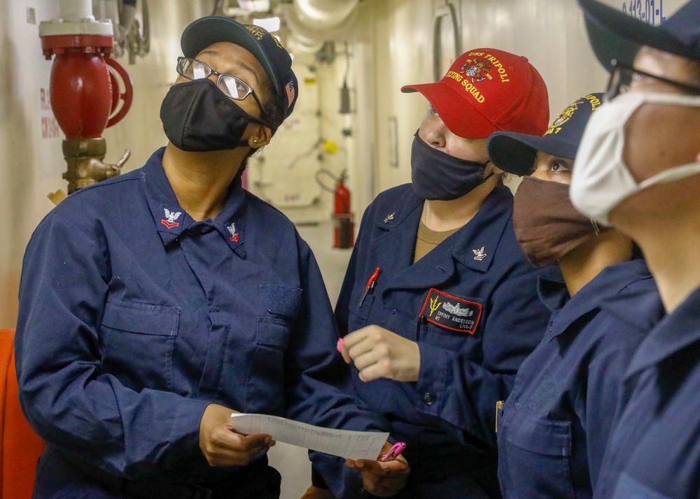 USS Tripoli GQ Drills