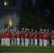 Defense Secretary Dr. Mark T. Esper, attends U.S. Marine Evening Parade