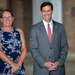 Defense Secretary Dr. Mark T. Esper, attends U.S. Marine Evening Parade