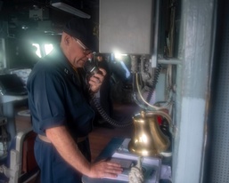Bridge Watch Team Aboard USS Mustin