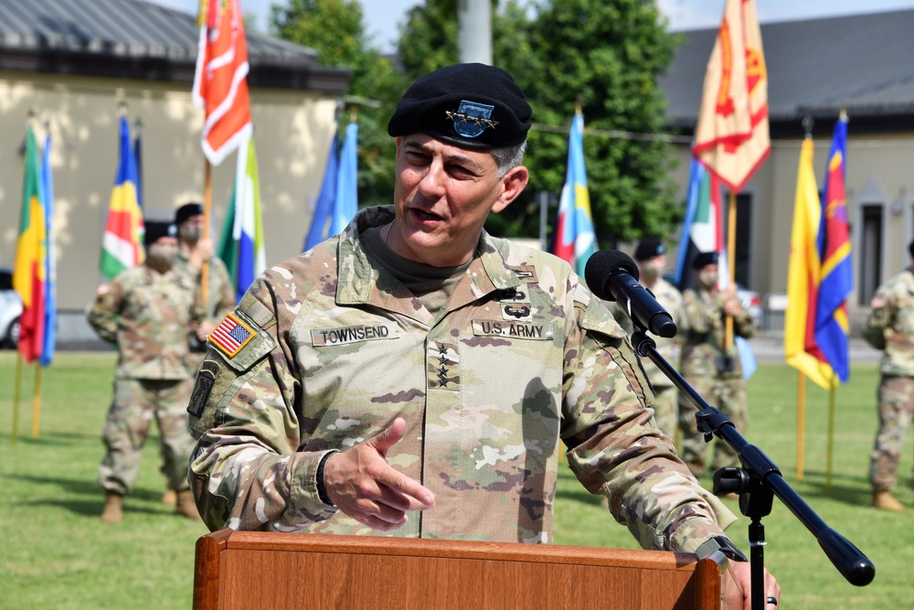 U.S. Army Africa Change of Command Ceremony