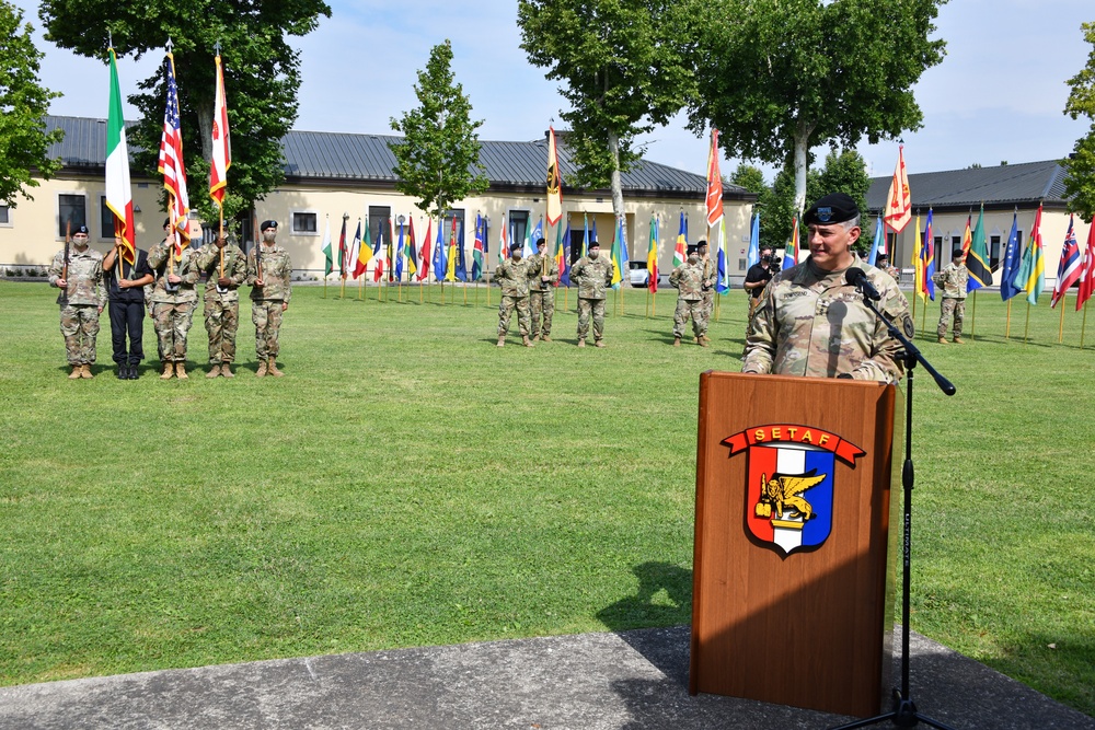 U.S. Army Africa Change of Command Ceremony