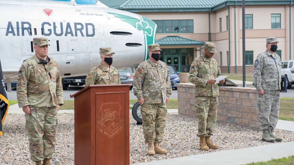 Senior Master Sgt. Sean Sullivan promoted to the rank of Chief Master Sergeant in the Air National Guard