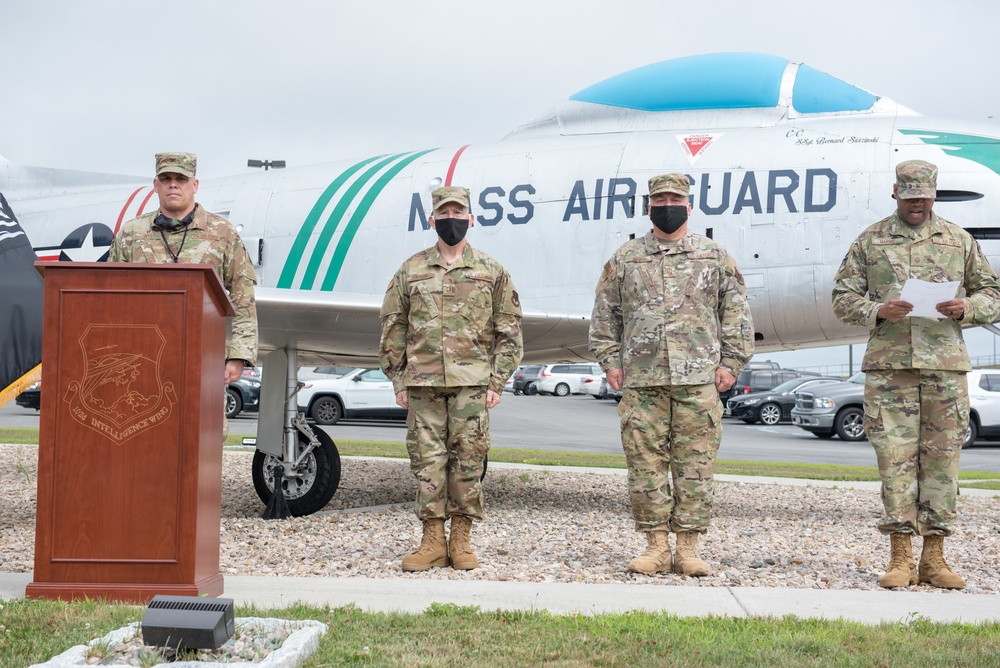 Senior Master Sgt. Sean Sullivan promoted to the rank of Chief Master Sergeant in the Air National Guard