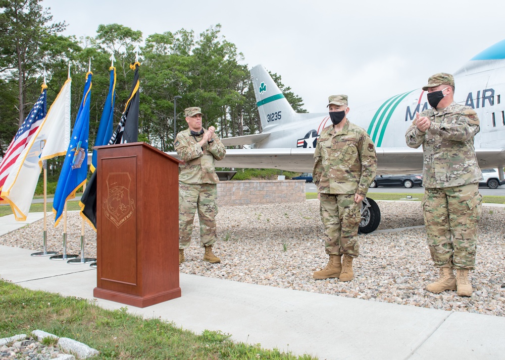 Senior Master Sgt. Sean Sullivan promoted to the rank of Chief Master Sergeant in the Air National Guard