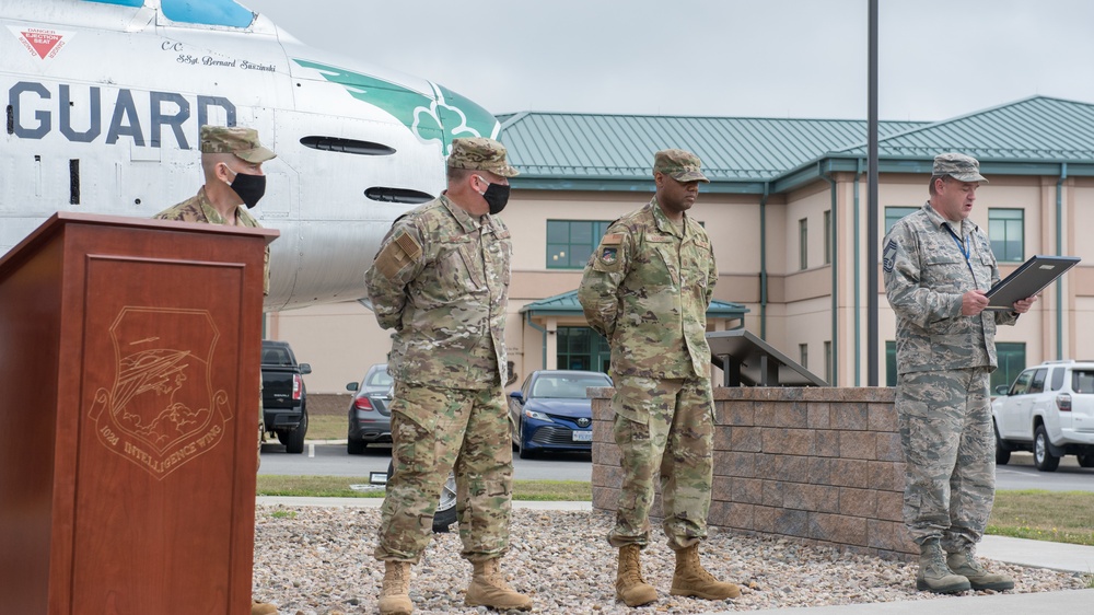 Senior Master Sgt. Sean Sullivan promoted to the rank of Chief Master Sergeant in the Air National Guard