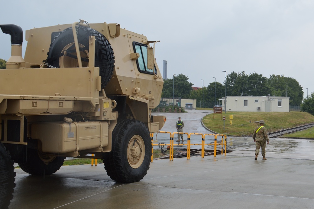 USAG Ansbach oversees largest railhead movement in 10 years