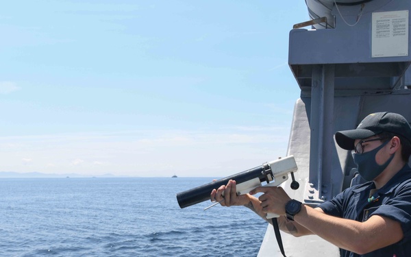 Sailors conduct mine countermeasure training operations during Mine Warfare Exercise (MIWEX) 2JA