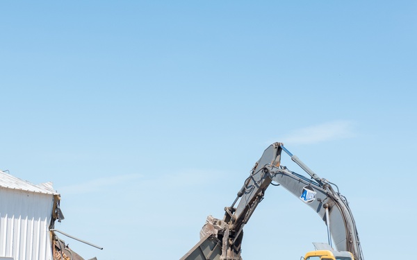 Otis ANGB Building 191 demolition