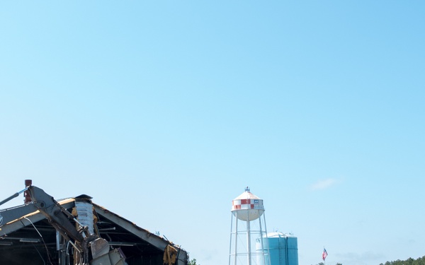 Otis ANGB Building 191 demolition