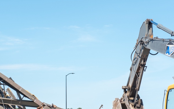 Otis ANGB Building 191 demolition