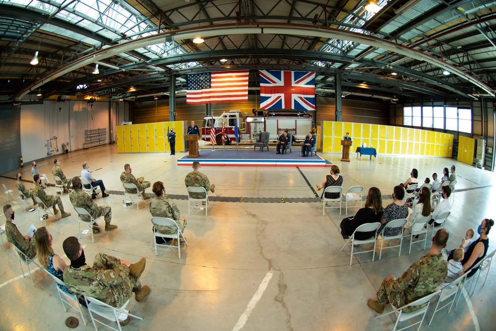 423rd CES Change of Command