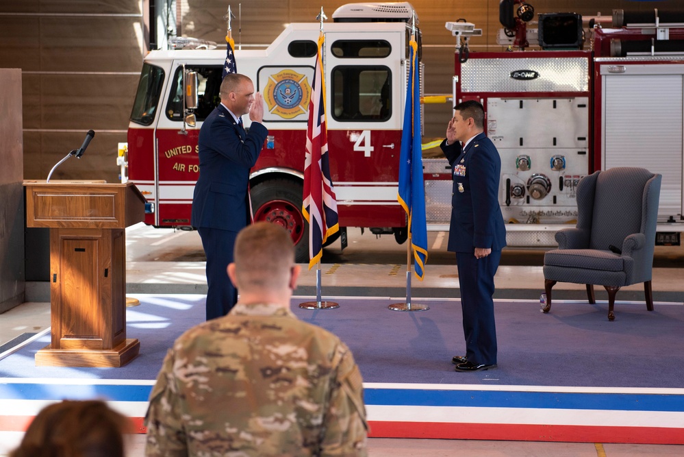 423rd CES Change of Command