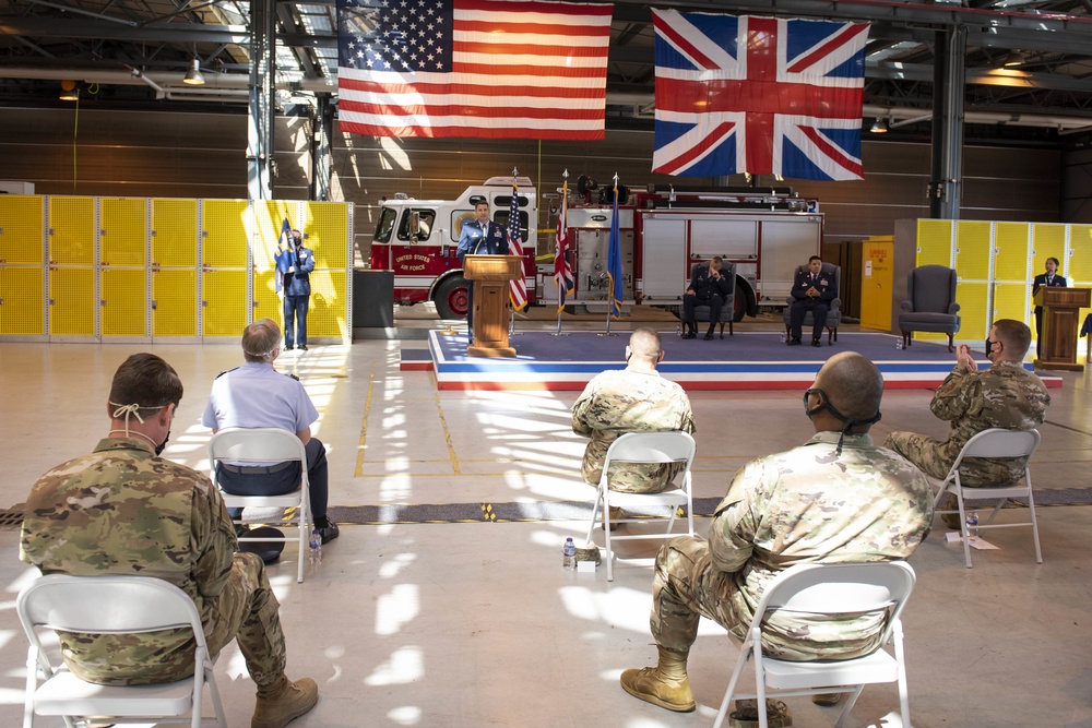 423rd CES Change of Command