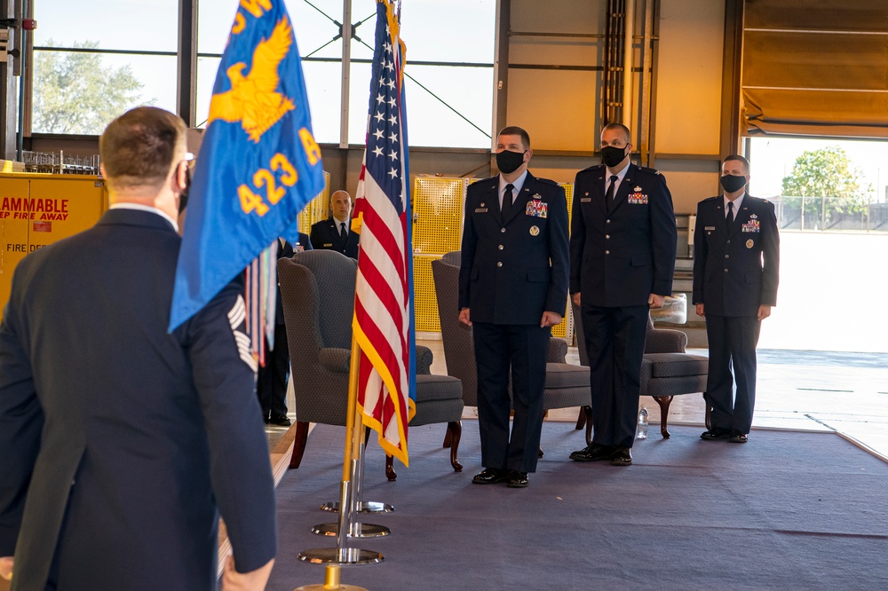 423rd ABG Change of Command