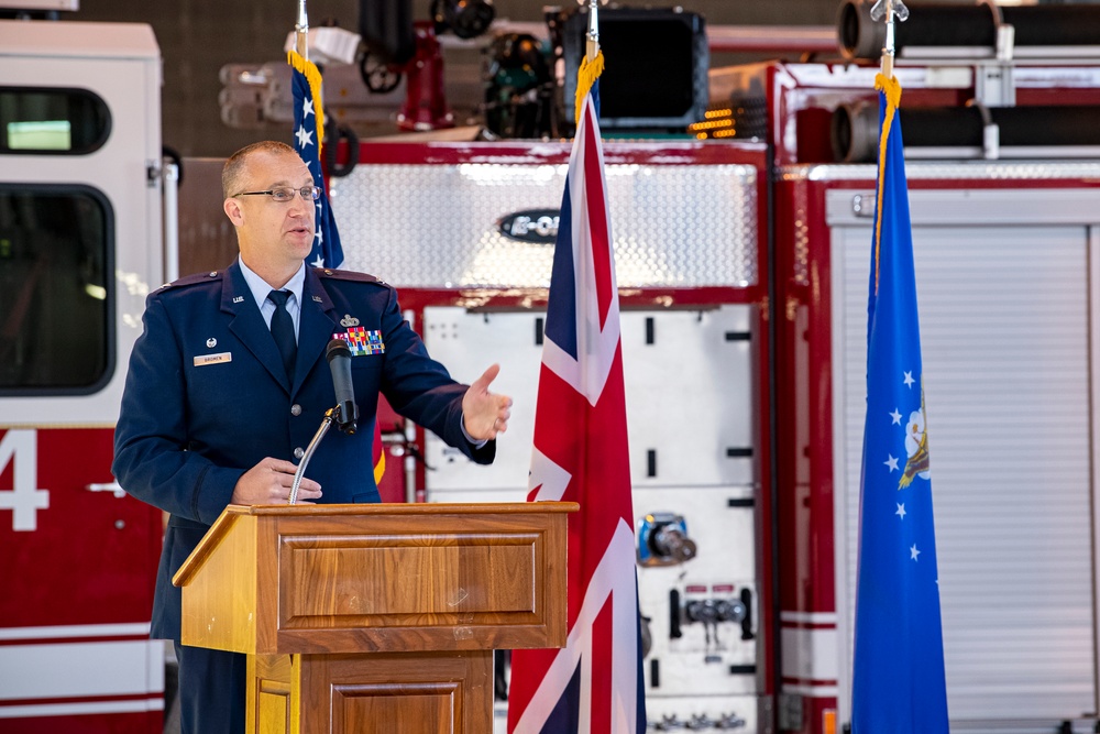 423rd ABG Change of Command