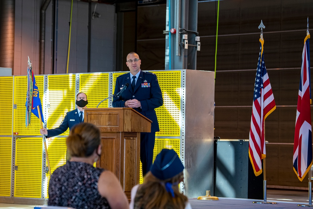 423rd ABG Change of Command