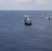 Nimitz Carrier Strike Group joins Indian Navy for cooperative deployment.