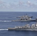 Nimitz Carrier Strike Group joins Indian Navy for cooperative deployment.