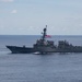Nimitz Carrier Strike Group joins Indian Navy for cooperative deployment.