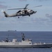 Nimitz Carrier Strike Group joins Indian Navy for cooperative deployment.