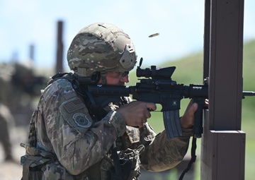 219th Security Forces Squadron participates in realistic training at Camp Gilbert C. Grafton, N.D.