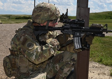 219th Security Forces Squadron participates in realistic training at Camp Gilbert C. Grafton, N.D.