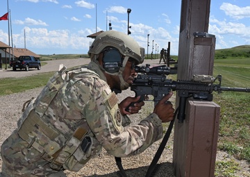 219th Security Forces Squadron participates in realistic training at Camp Gilbert C. Grafton, N.D.