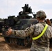 U.S. Soldiers Prepare Tanks Ahead of Exercise in Poland