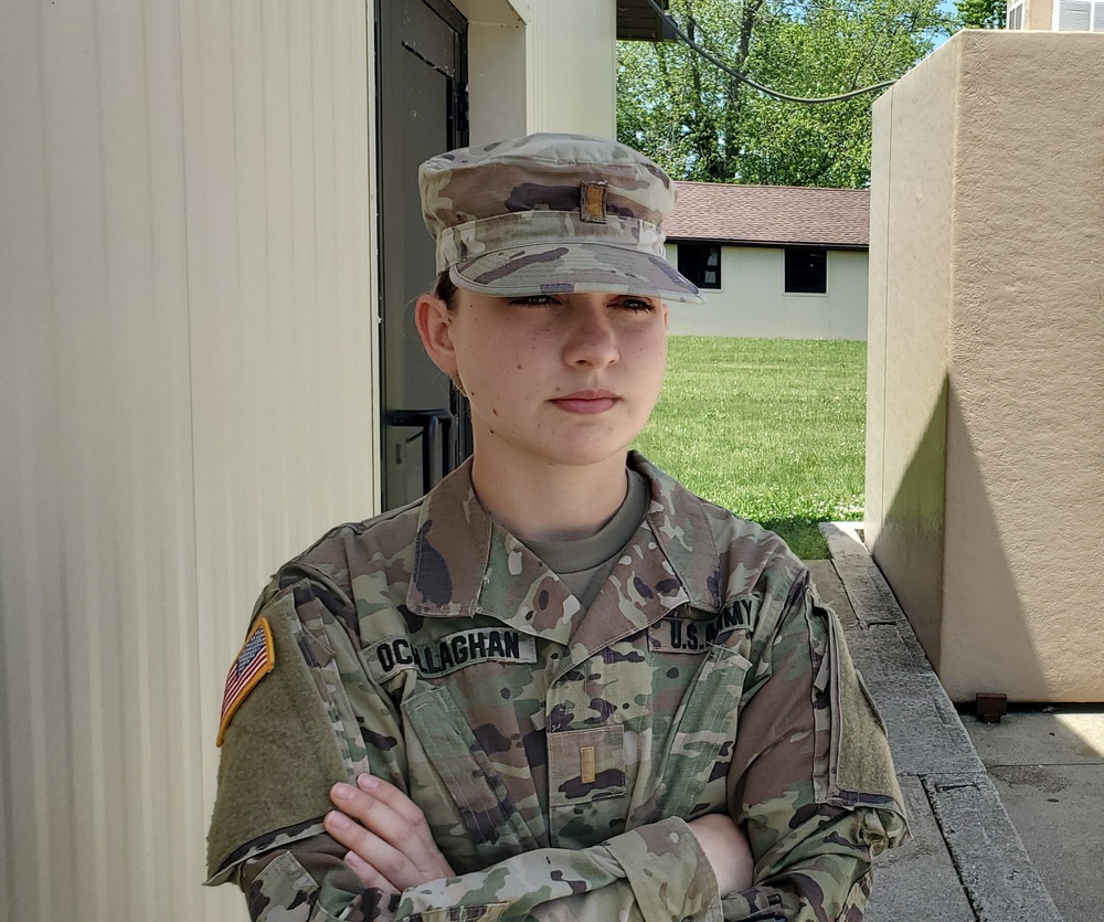 Ohio’s first female infantry officer serves on the front lines of COVID-19 pandemic