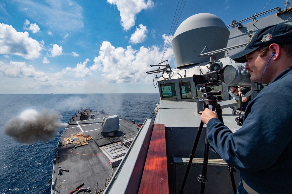 East Coast Warships Complete Surface Warfare Advanced Tactical Training