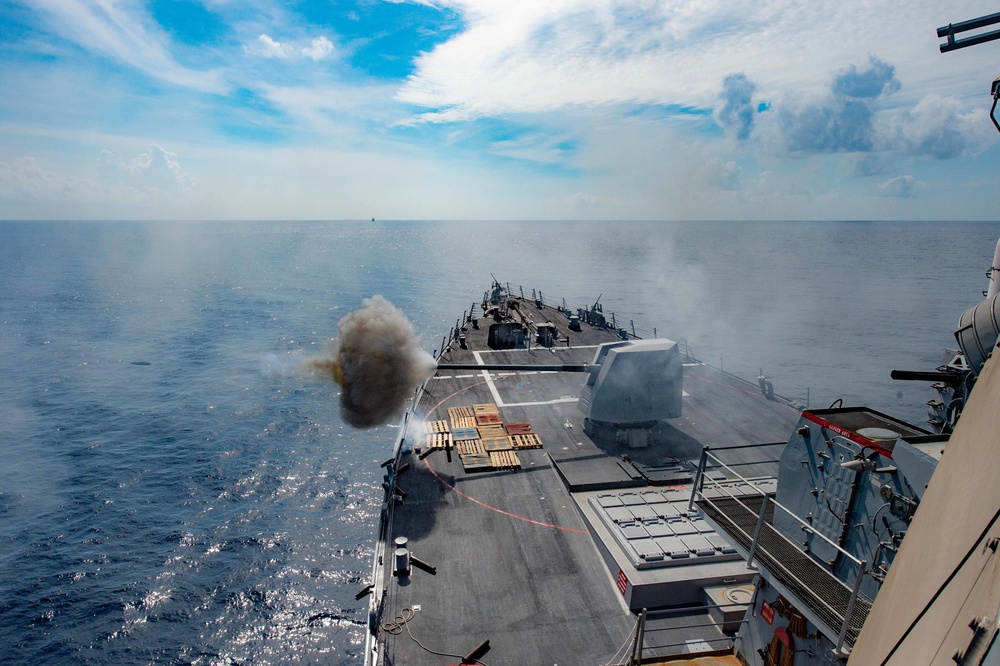 East Coast Warships Complete Surface Warfare Advanced Tactical Training