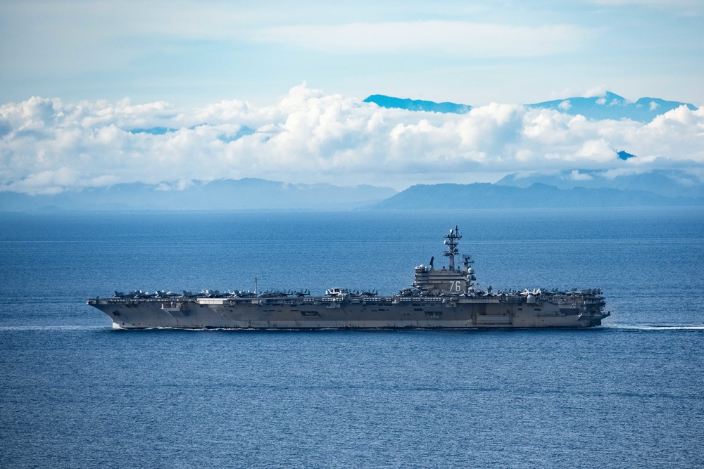 USS Ronald Reagan (CVN 76) Strait Transit