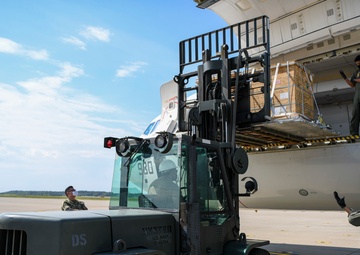 NAF Misawa and VR-58 Conduct Cargo Evolution