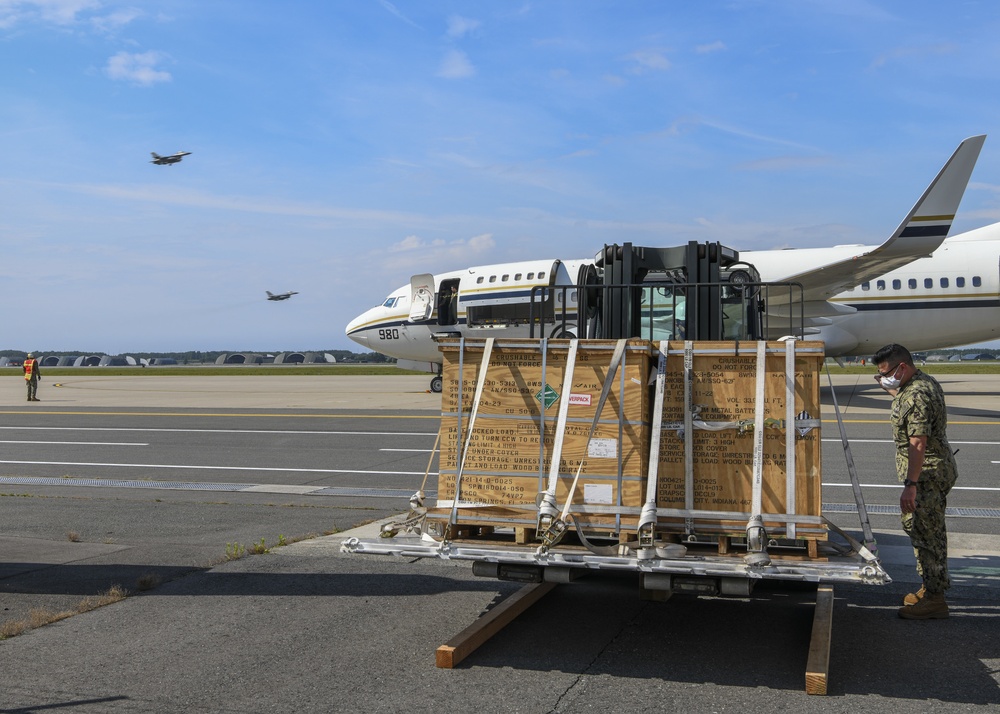 NAF Misawa and VR-58 Conduct Cargo Evolution