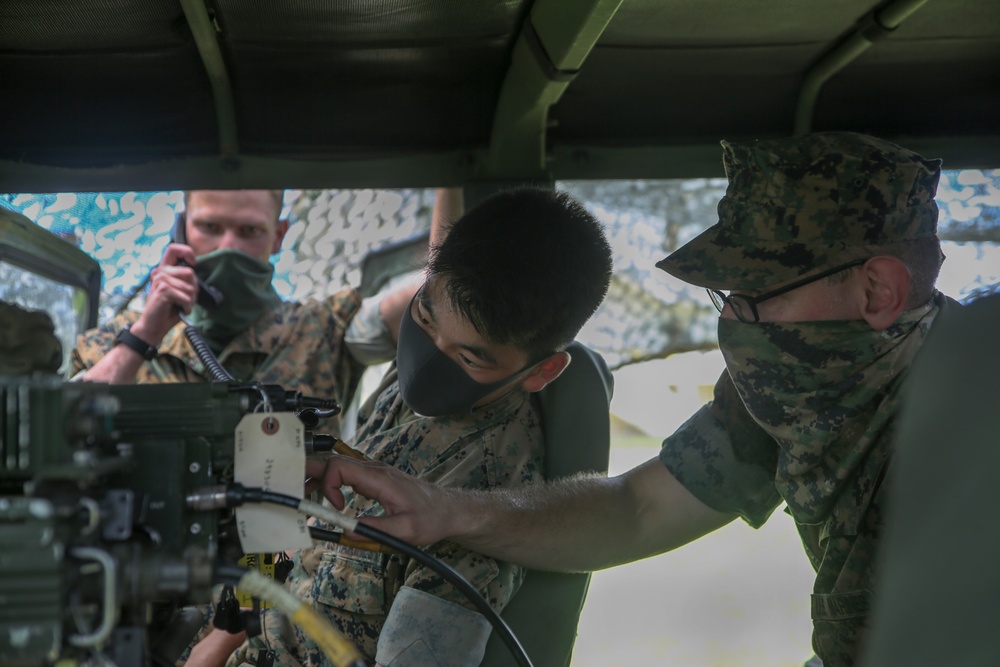 7th Communication Battalion test the MARS capabilities on Okinawa