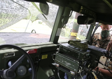 7th Communication Battalion test the MARS capabilities on Okinawa