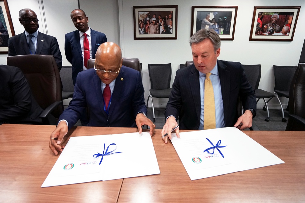 SDAA AFR Ramsey Day meets with Jean-Claude Kassi Brou