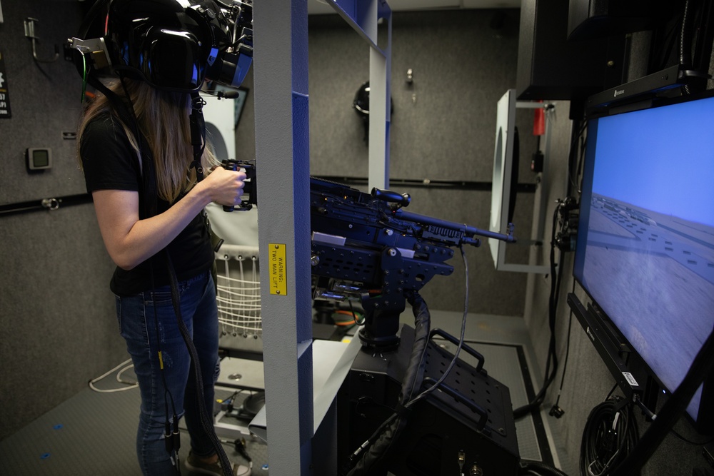 82nd Combat Aviation Brigade Family Readiness Group Learn Flight Simulations