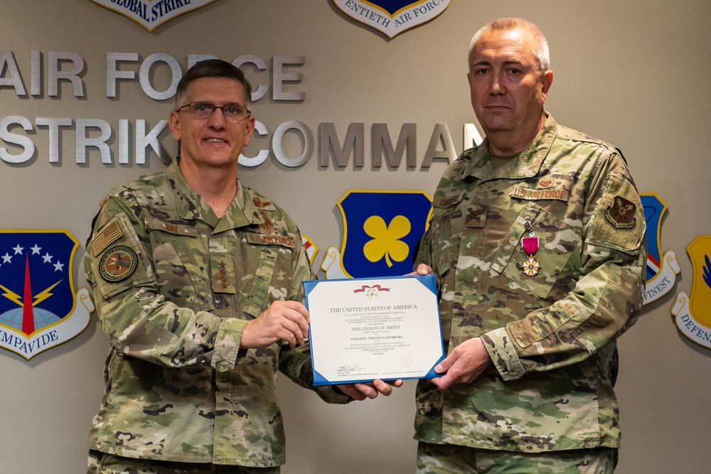 Col. Dubriske retirement ceremony