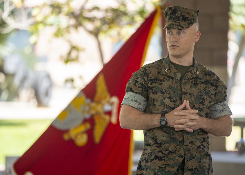 Passing the Baton, Command of the Pride of Pacific