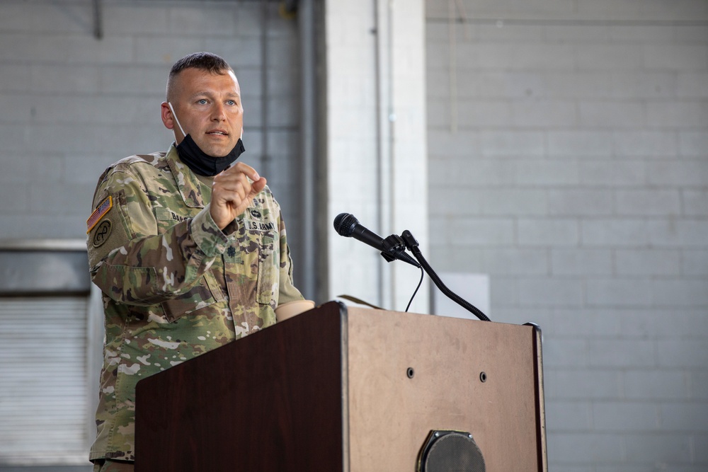 145th Maintenance Company Change of Command (July 20, 2020)