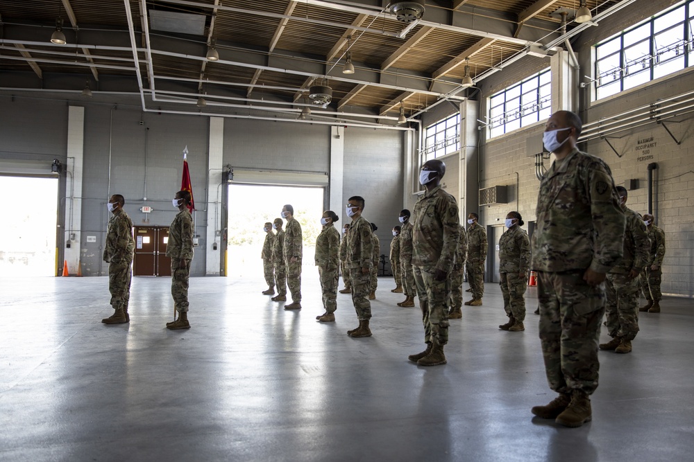 145th Maintenance Company Change of Command (July 20, 2020)