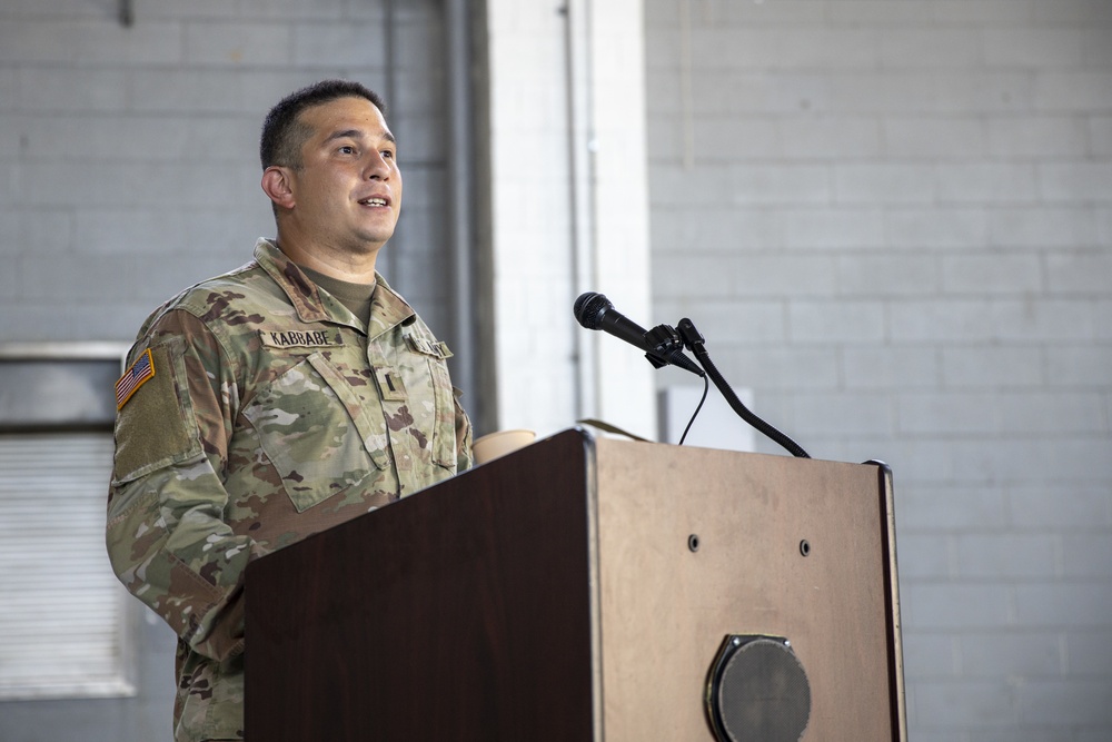 145th Maintenance Company Change of Command (July 20, 2020)